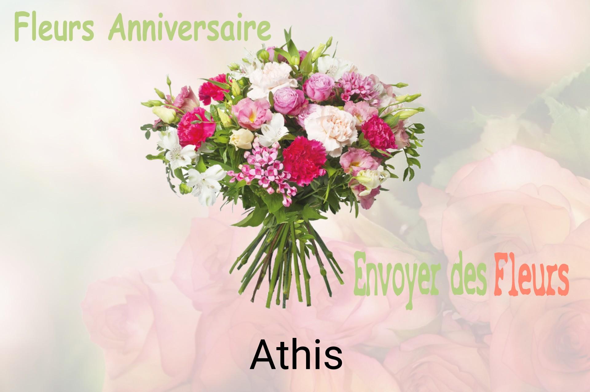 Bouquet de fleurs d’anniversaire livré à Athis